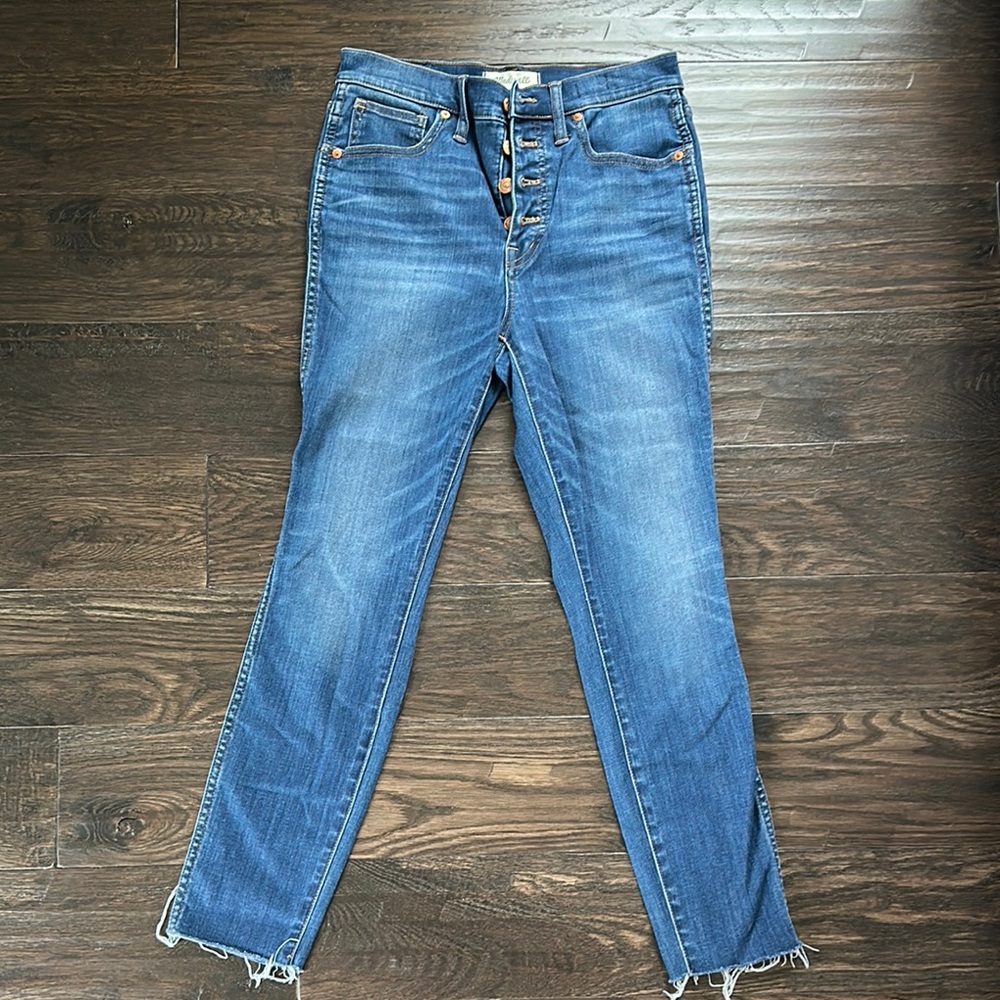 Madewell High Rise skinny crop Women's Blue Jeans